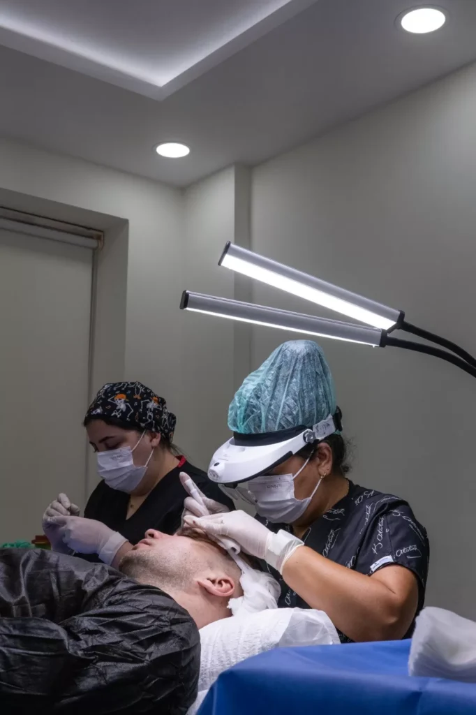 AHD Hair Transplant Clinic - clinical procedure