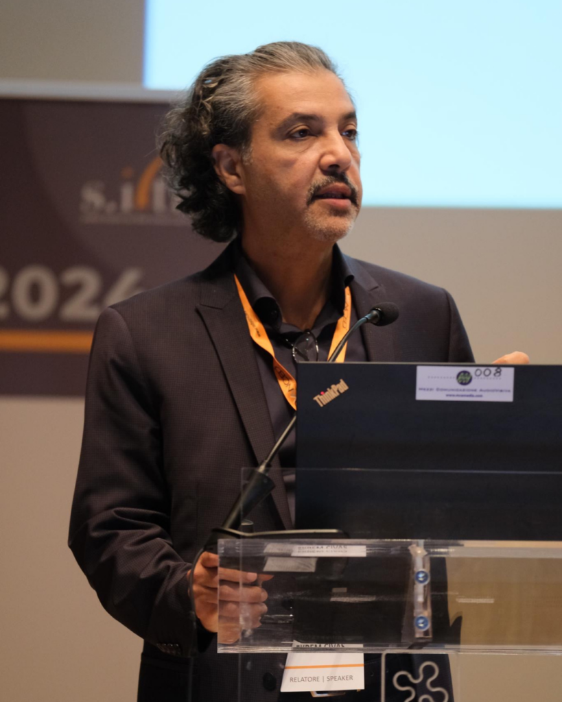 Dr. Ekrem Civas presenting
