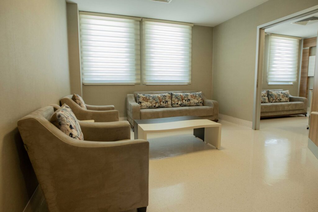 Eryaman Hospital - companion seating area
