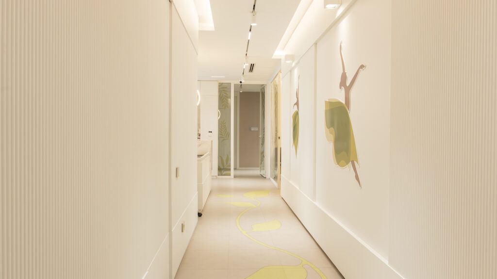 Estenik Ankara - clinic corridor