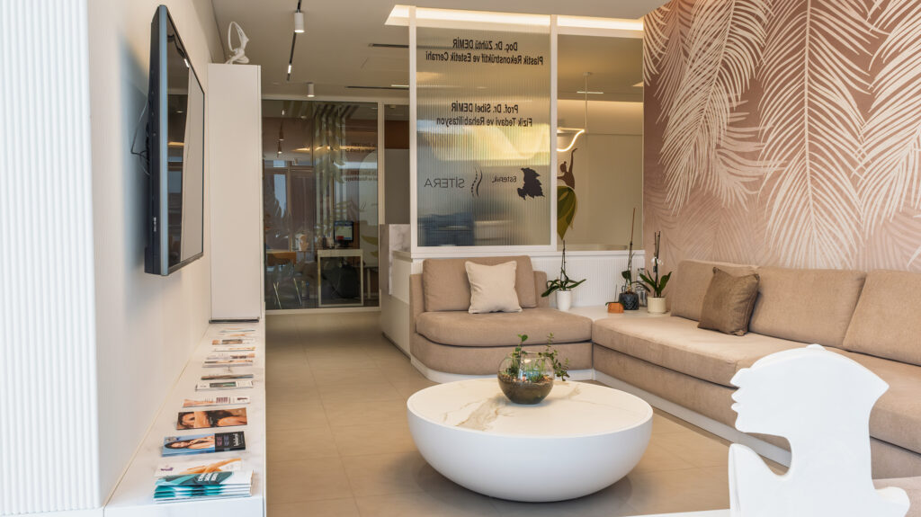 Estenik Ankara - clinic lobby