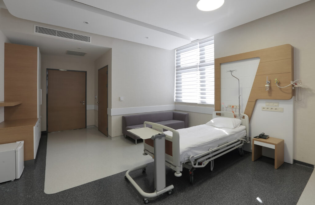 Koru Hospital - patient room