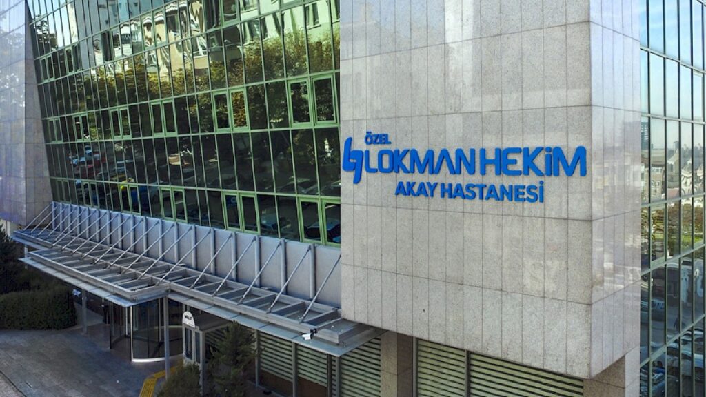 Lokman Hekim Akay Hospital - building signage